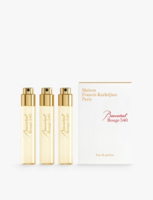 MAISON FRANCIS KURKDJIAN: Baccarat Rouge 540 eau de parfum refills 3 x 11ml