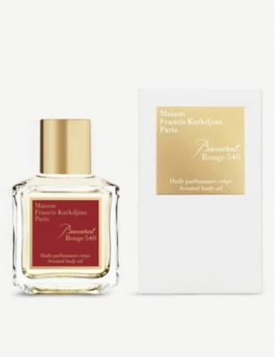 MAISON FRANCIS KURKDJIAN Baccarat Rouge 540 scented body oil 70ml