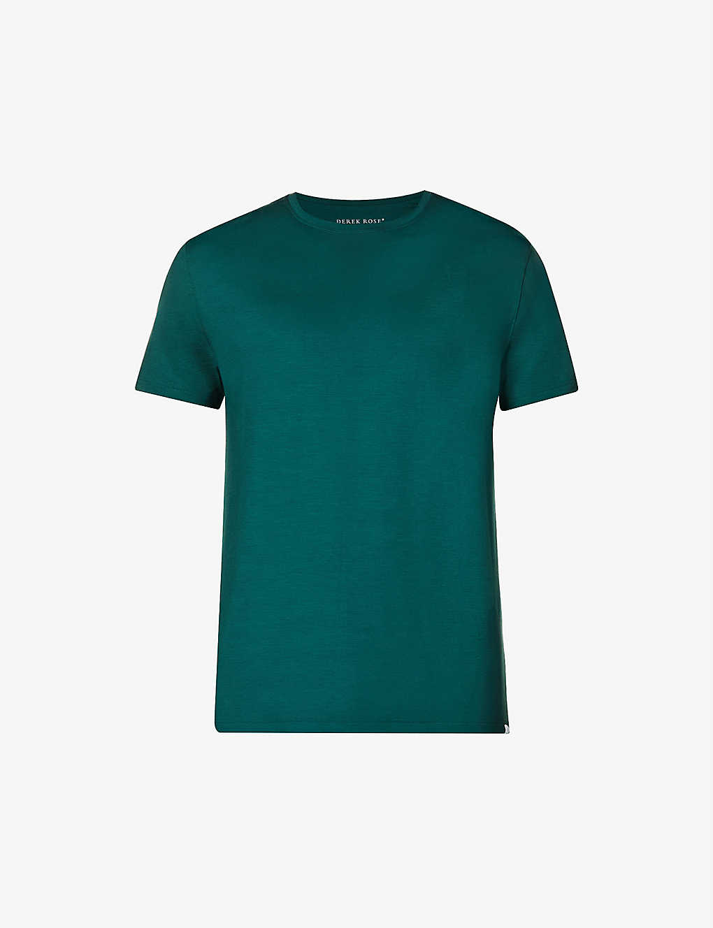 Derek Rose Basel Stretch-jersey T-shirt In Forest Green