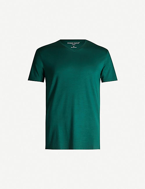 DEREK ROSE: Basel stretch-jersey T-shirt