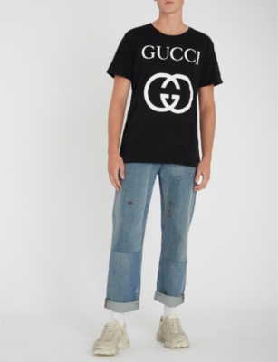gucci t shirt selfridges