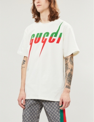 gucci lightning t shirt