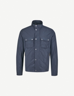 barbour stannington jacket navy