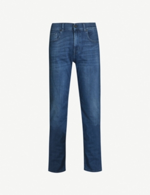 7 FOR ALL MANKIND: Slimmy Luxe Performance Plus slim-fit jeans