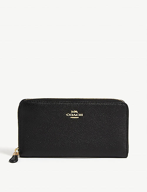 COACH: Leather wallet
