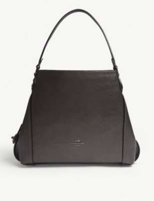 coach edie 31 metallic