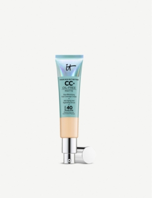 It Cosmetics Medium Your Skin But Better Cc+ Oil-free Matte With Spf 40 32ml