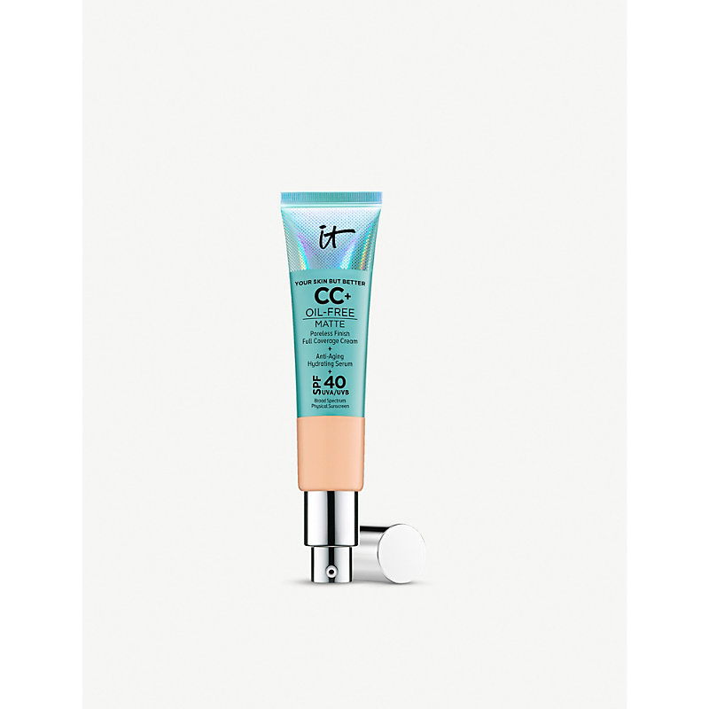 Shop It Cosmetics Your Skin But Better Cc+ Oil-free Matte With Spf 40 32ml In Neutral Medium