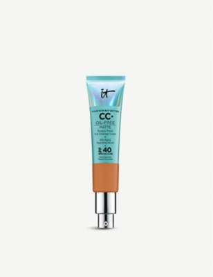 Shop It Cosmetics Your Skin But Better Cc+ Oil-free Matte With Spf 40 32ml In Rich