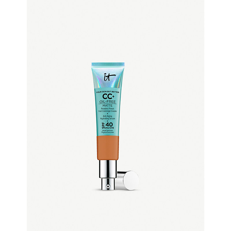 It Cosmetics Your Skin But Better Cc+ Oil-free Matte With Spf 40 32ml In Rich