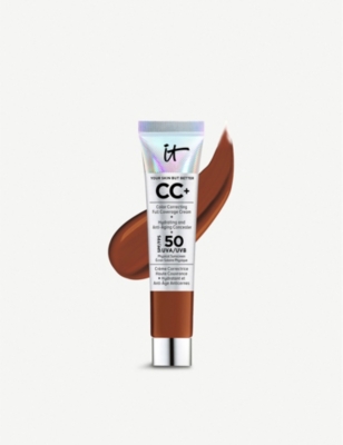It Cosmetics Your Skin But Better Cc+ Cream With Spf 50+ In Deep