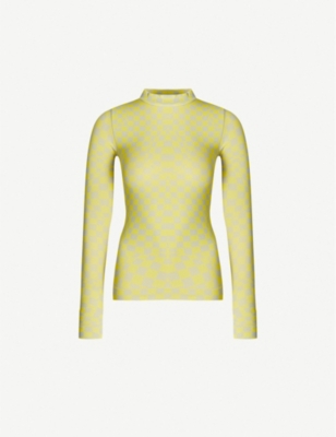 yellow jersey top