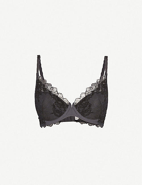WACOAL: Lace Perfection stretch-lace underwired bra