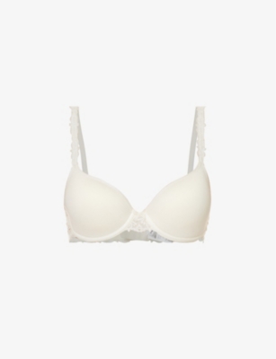 Champs Elysees Balconette Bra Ivory 32B Off-White Off-White