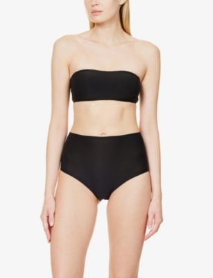 Chantelle Ladies Black Soft Stretch Jersey Briefs In Black
