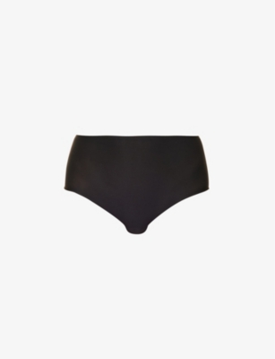 Shop Chantelle Women's Black Soft Stretch Jersey Briefs