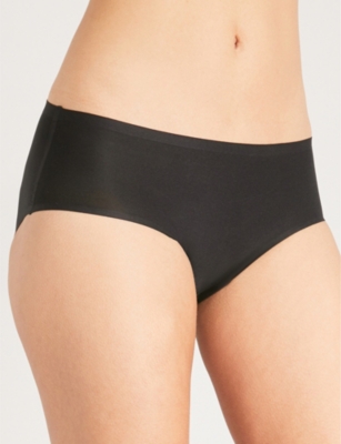 Chantelle Soft Stretch Jersey Hipster Briefs In Black