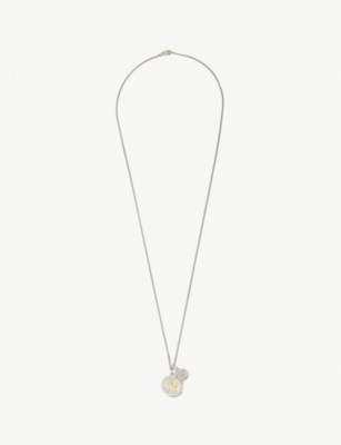 Shop Miansai Men's Silver Gold Test Of Time Pendant Necklace
