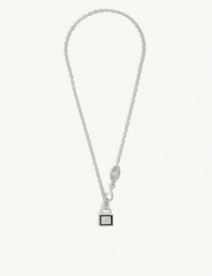 Vivienne westwood padlock on sale necklace