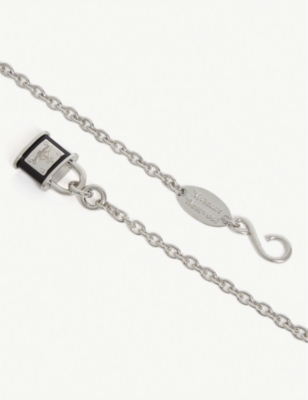 VIVIENNE WESTWOOD MILOS PADLOCK PENDANT NECKLACE