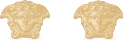 VERSACE - Medusa stud gold-tone earrings | Selfridges.com