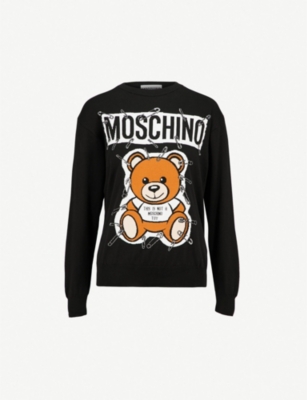 moschino jumper teddy