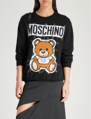 moschino teddy jumper