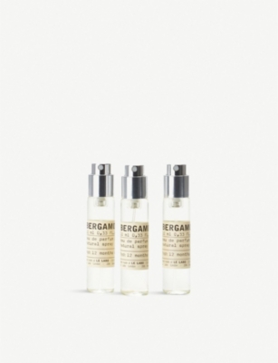 Bergamote 22 eau de parfum travel refill set 3 x 10ml