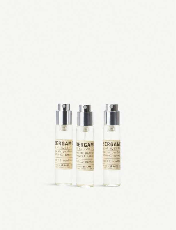 Bergamote 22 eau de parfum travel refill set 3 x 10ml