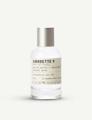 LE LABO Ambrette 9 eau de parfum Selfridges