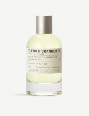 LE LABO - Fleur D'Oranger 27 eau de parfum | Selfridges.com