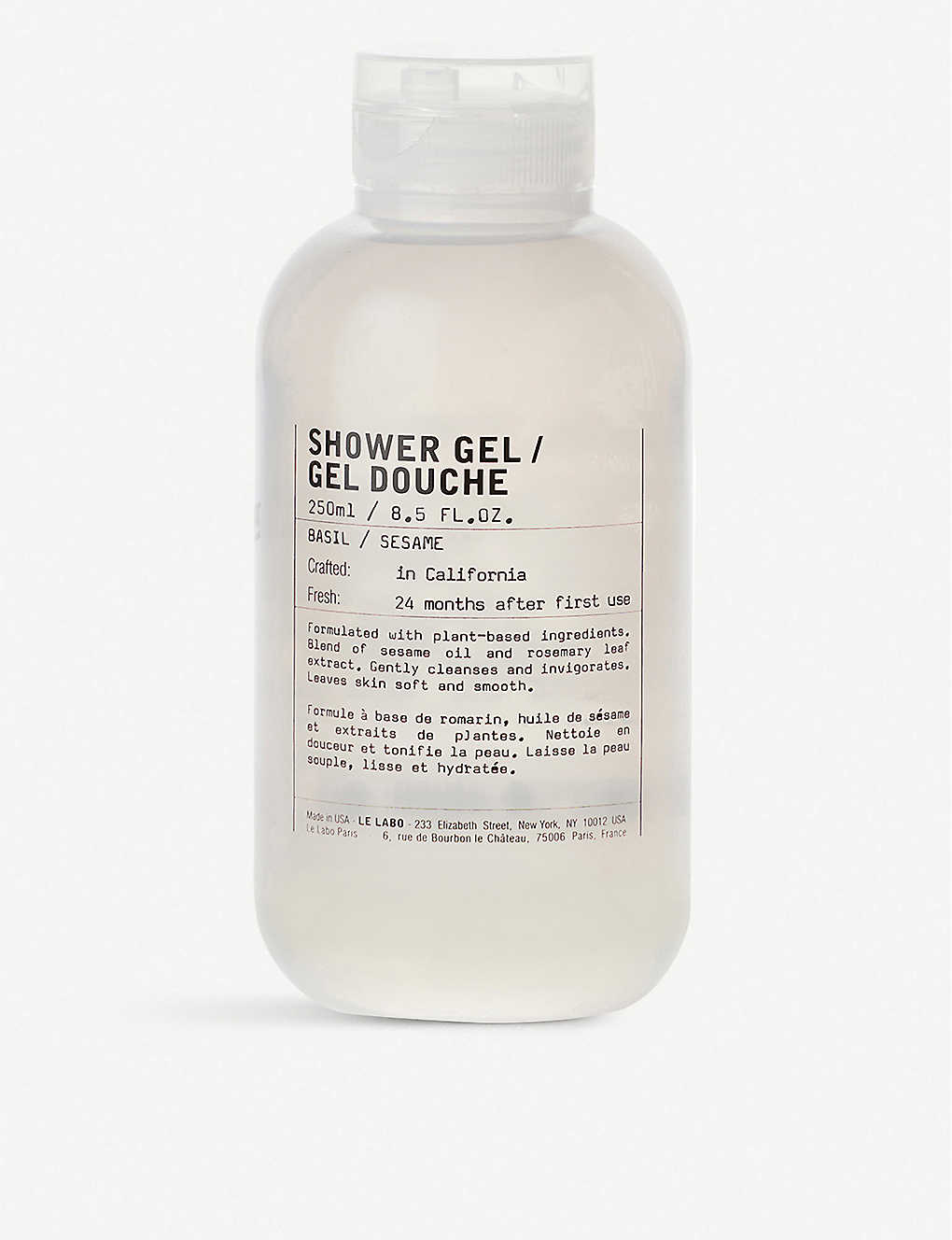 Shop Le Labo Basil Shower Gel 250ml