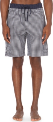 HANRO   Geometric print cotton shorts