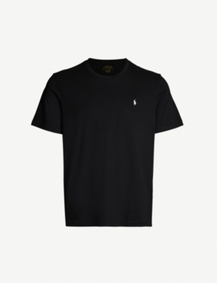 POLO RALPH LAUREN: Crewneck cotton-jersey T-shirt