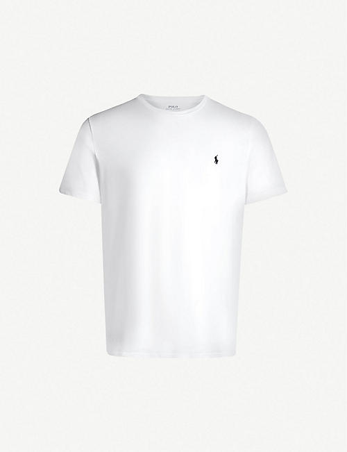 POLO RALPH LAUREN: Crewneck cotton-jersey T-shirt