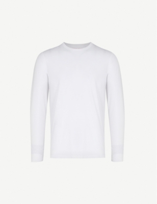 DEREK ROSE: Basel long-sleeved stretch-modal T-shirt