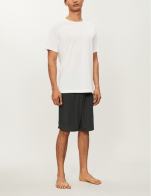 Derek Rose Derek Rose Mens Grey Marlowe Stretch-modal Shorts In Anthracite