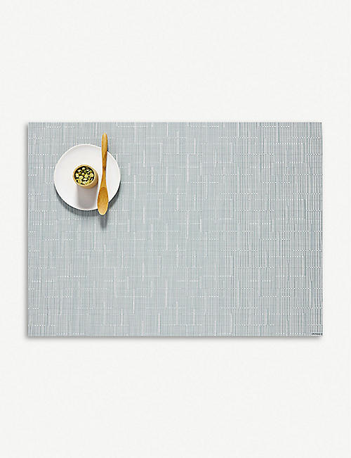 CHILEWICH: Bamboo vinyl rectangular placemat 36x48cm