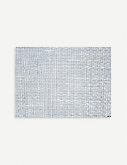 CHILEWICH: Mini basketweave rectangular placemat 36x48cm