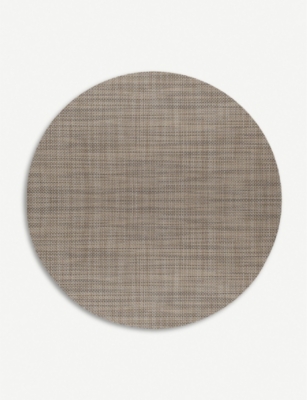 Chilewich Basketweave Round Placemat 38 Cm