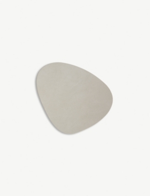LIND DNA: Nupo Curve leather coaster