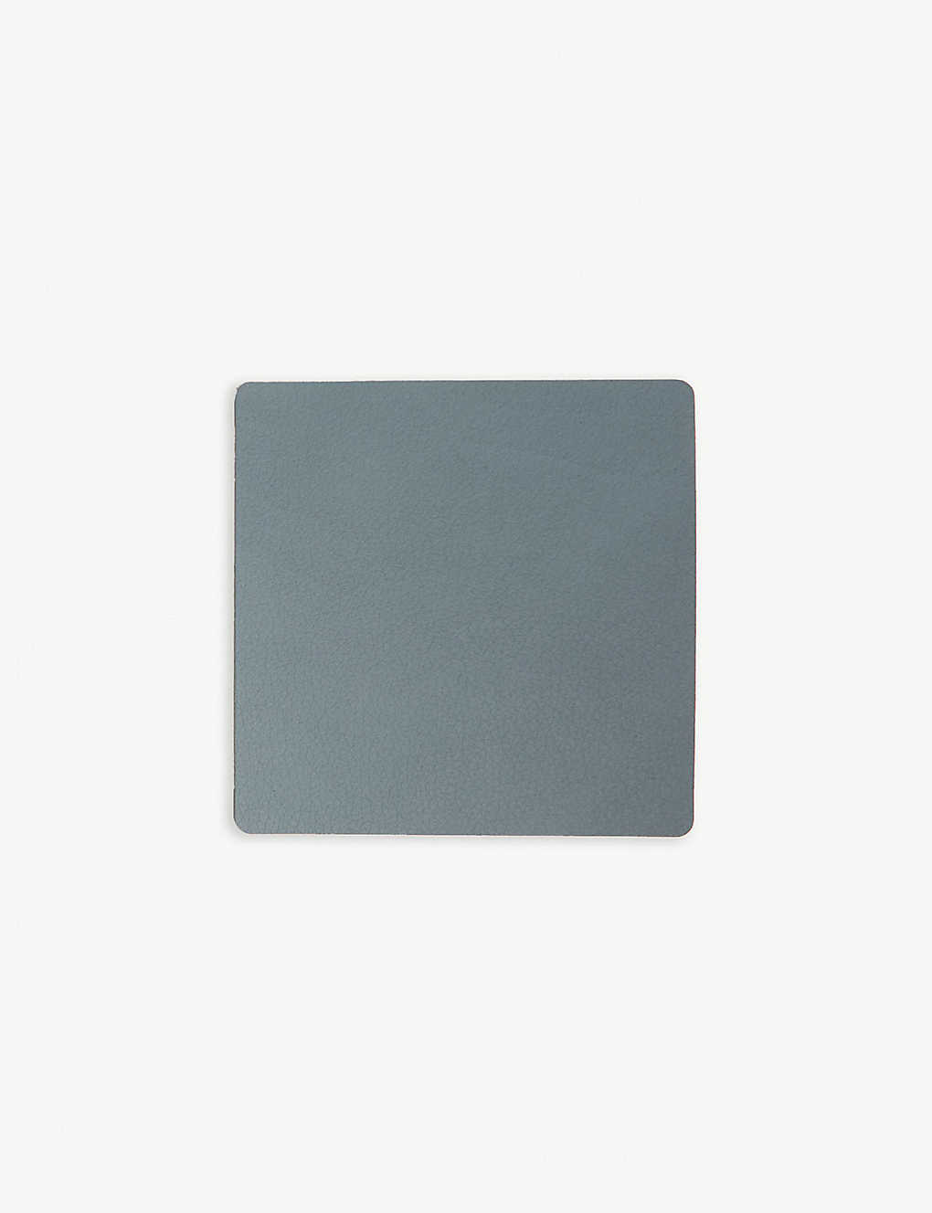 Lind Dna Nupo Square Leather Coaster In Light Blue