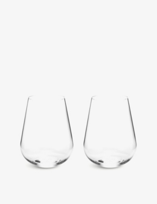 RICHARD BRENDON: Jancis Robinson water glass set of 2