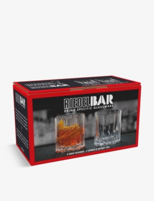 Riedel Drinks Specific Glassware Set Of Two Crystal Neat Glasses
