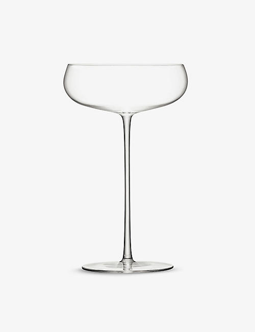 LSA: Wine Culture Champagne Saucers set of two