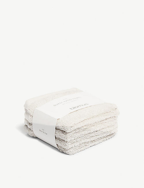 BLOMUS: Guest cotton hand towels set of four
