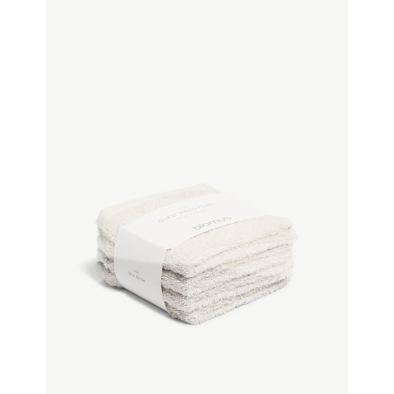 Blomus Guest Cotton Hand Towels Set Of Four