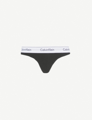 CALVIN KLEIN: Modern cotton-jersey thong