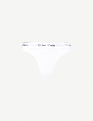 CALVIN KLEIN - Modern stretch-cotton bralette