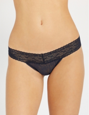 calvin klein bare lace thong